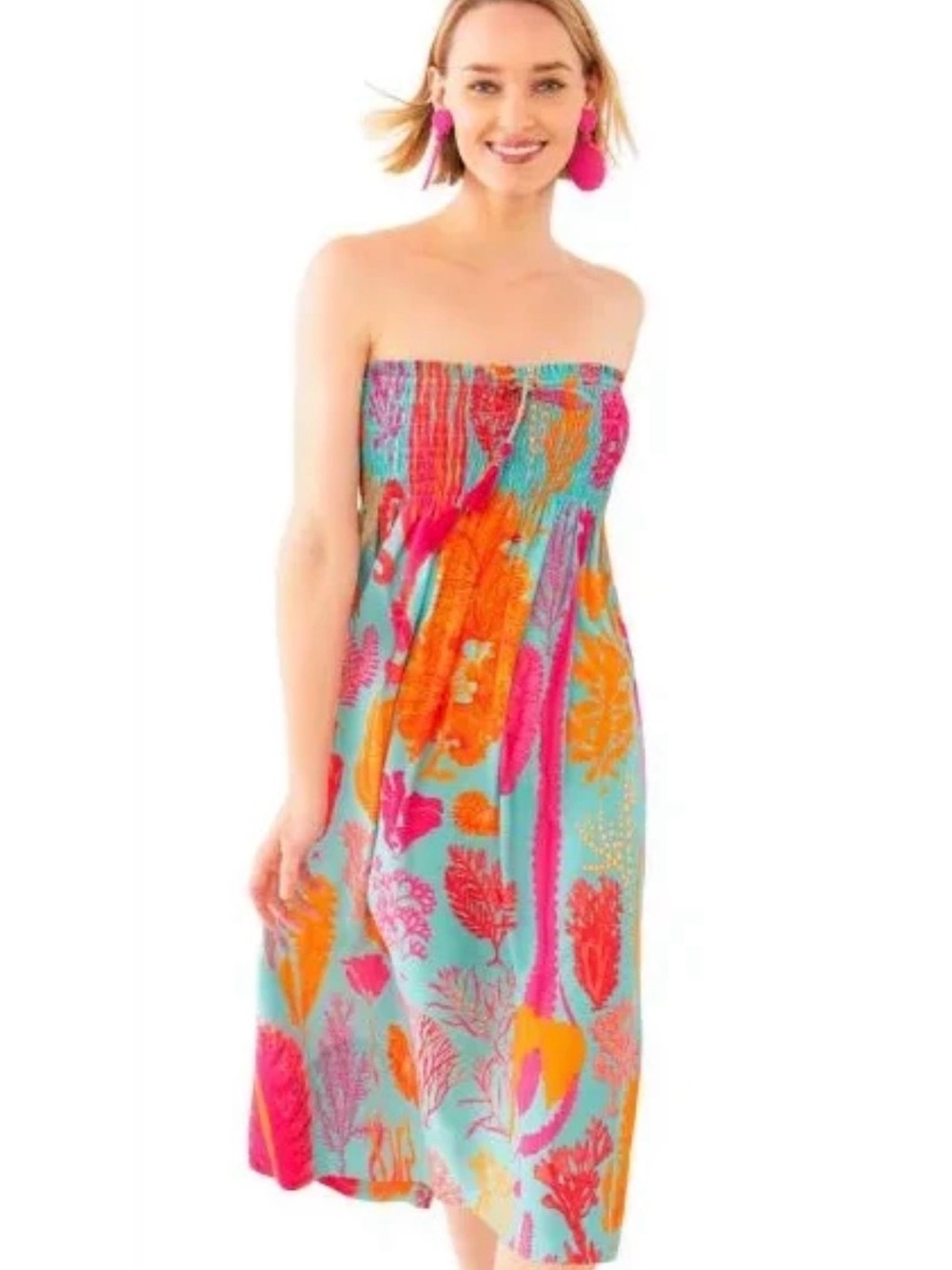 Gretchen Scott Haight Ashbury Skirt/Dress Sea Sway Turquoise One Size